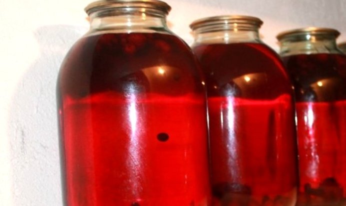 Смородиновый компот на зиму