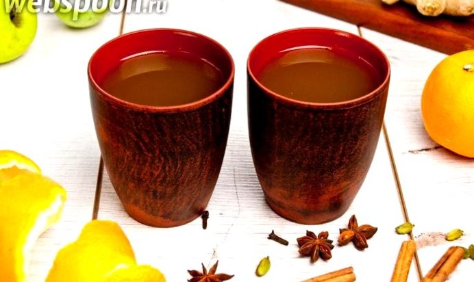 Осенний пряный напиток