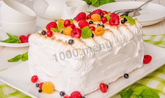 Торт мороженое Аляска