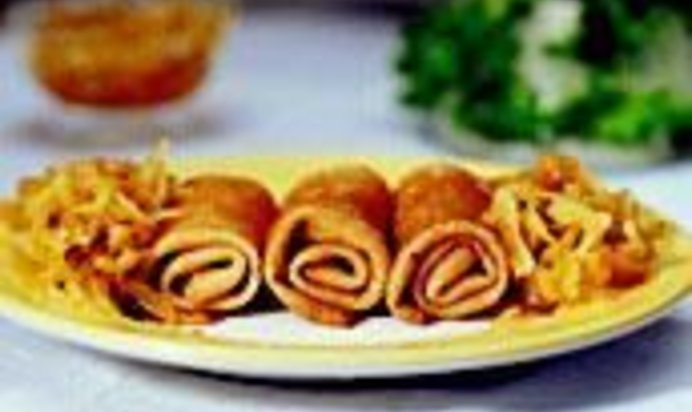 Блины со свининой по-датски