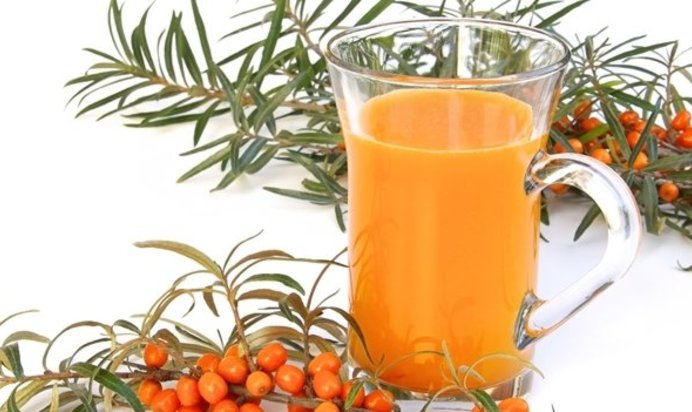 Морс из облепихи замороженной