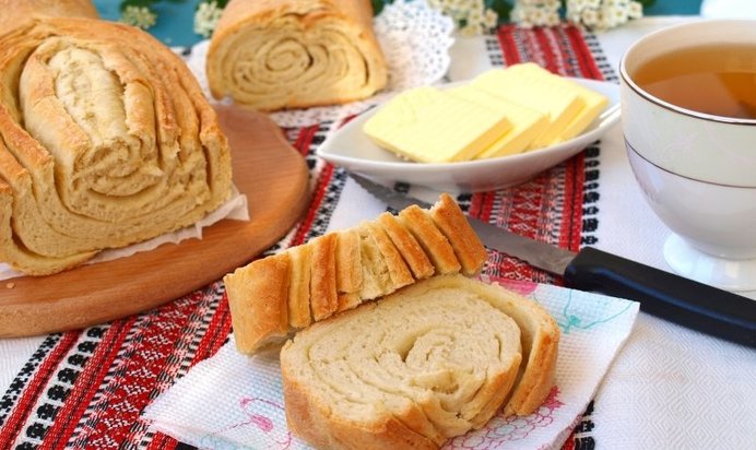 Слоёный хлеб - Pan de hojaldre