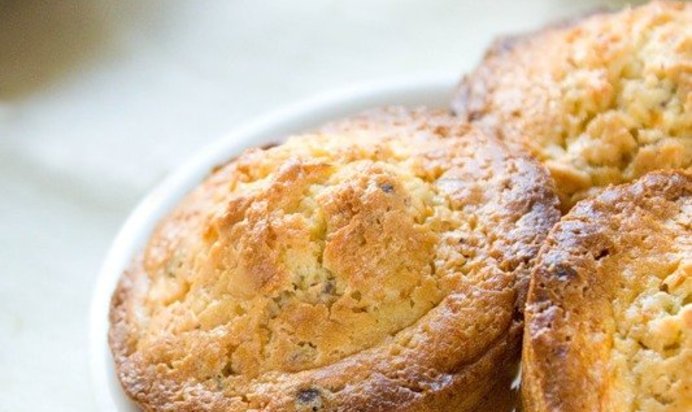 Тыквенные маффины с фундуком