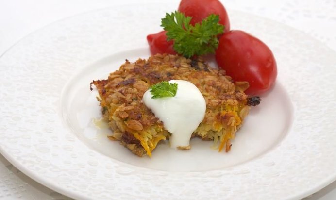 Овощные оладьи