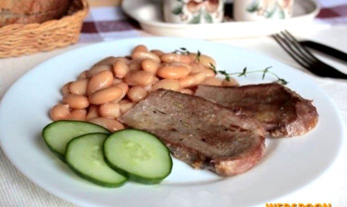 Ароматный свиной язык