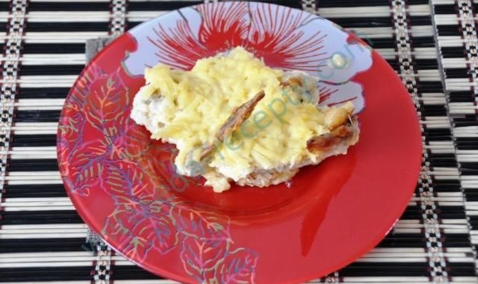 Крылышки в духовке с хреном и белым вином