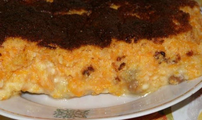 Запеканка из тыквы