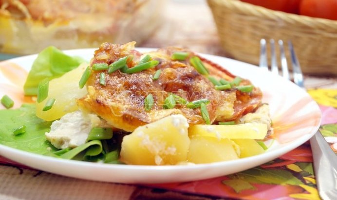 Куриная запеканка «Астория»