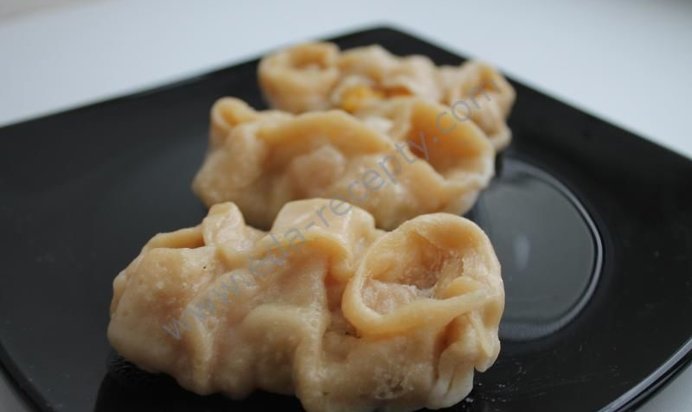 постные манты с картошкой