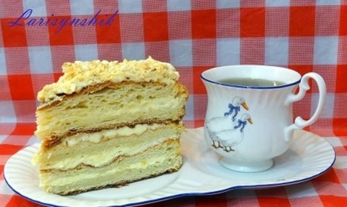 Торт Наполеон за 40 минут