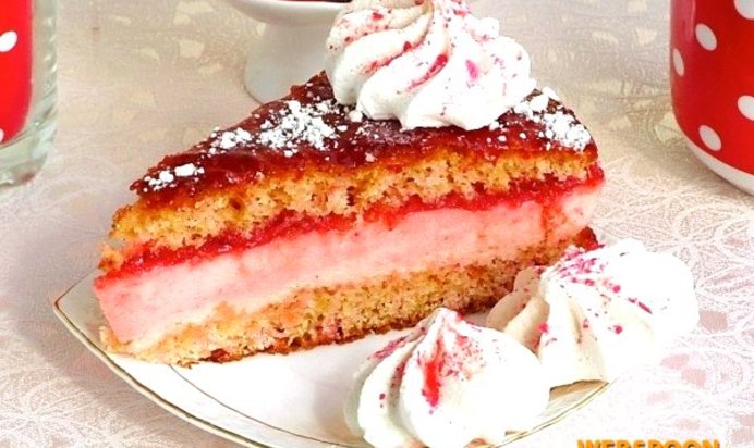 Торт «Малинка»