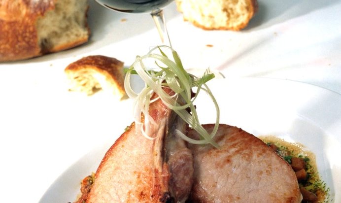 Жаркое из свиной корейки с овощами