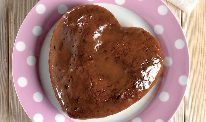 Кекс из растопленных шоколадных конфет