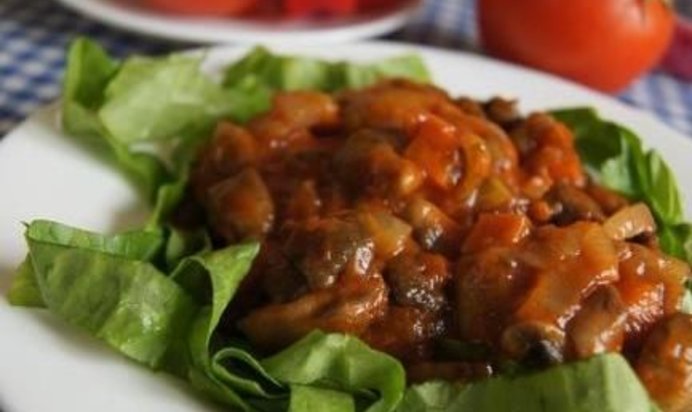Грибной гуляш из грибов