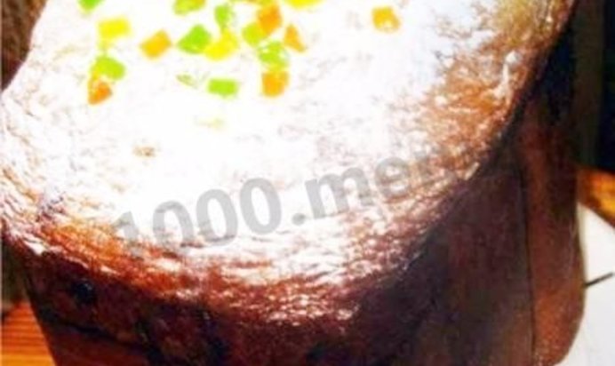 Пасхальный кулич Параскина паска в хлебопечке