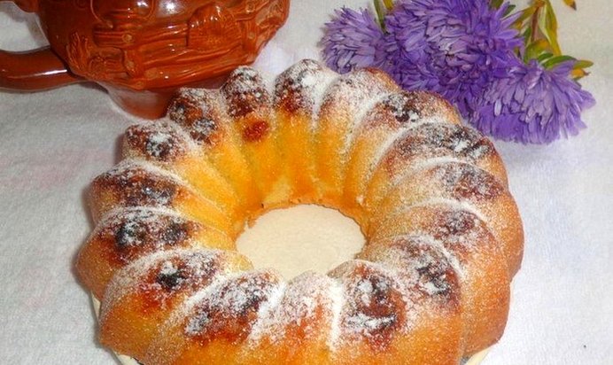 Кекс с тыквенными цукатами