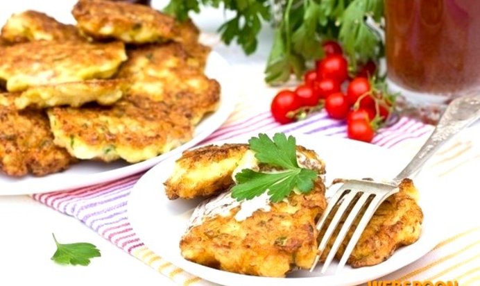 Оладьи из цветной капусты