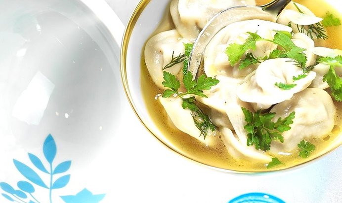 Пельмени с говядиной