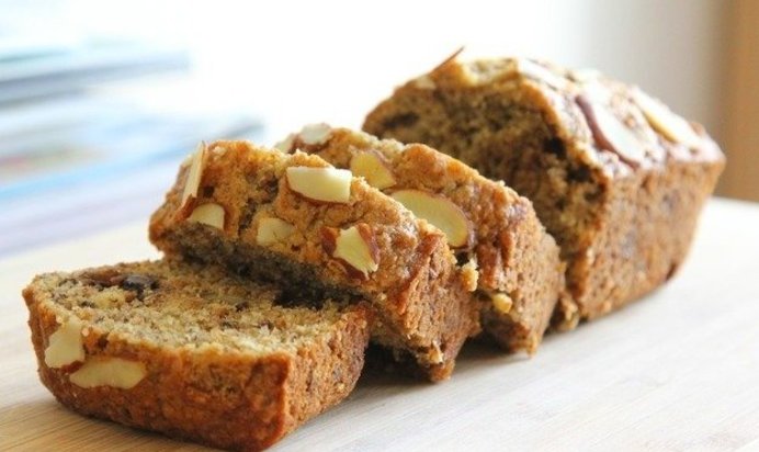 Нежный банановый кекс