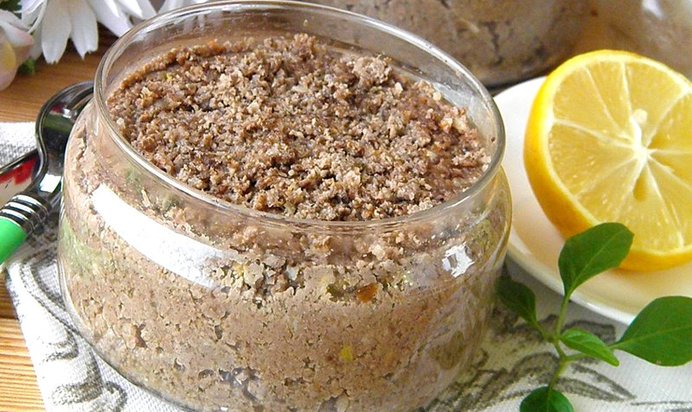 Паштет из свиного сердца