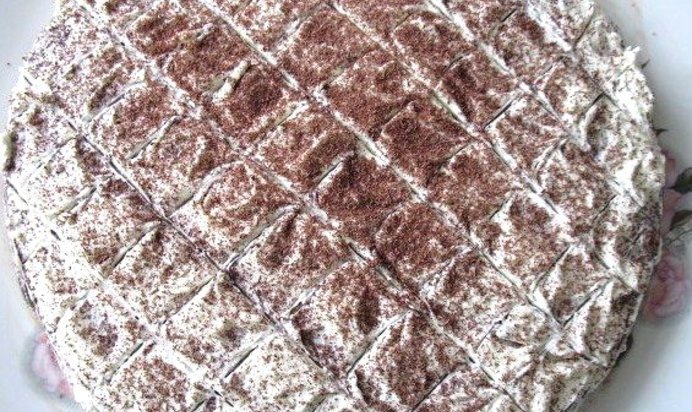 Маковый торт