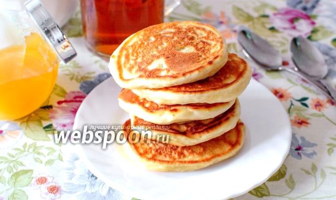 Оладьи на кефире без яиц