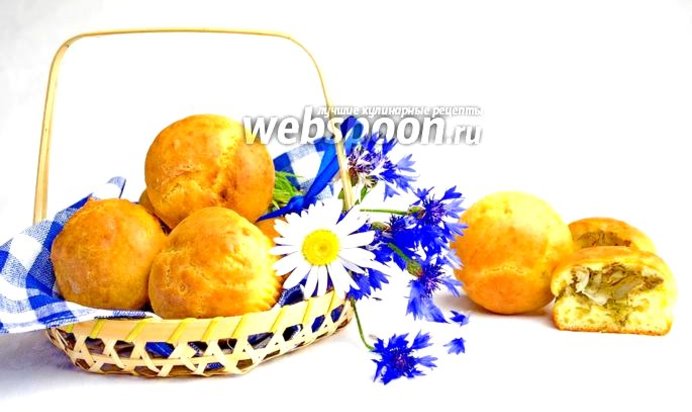 Булочки с капустой