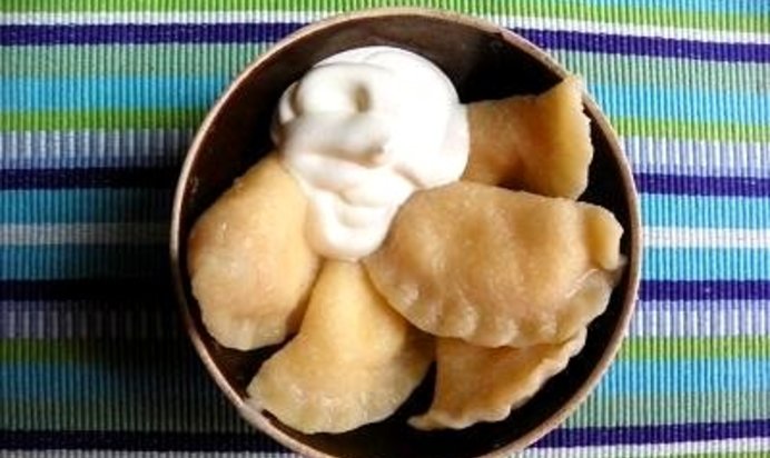 Вареники с творожной начинкой