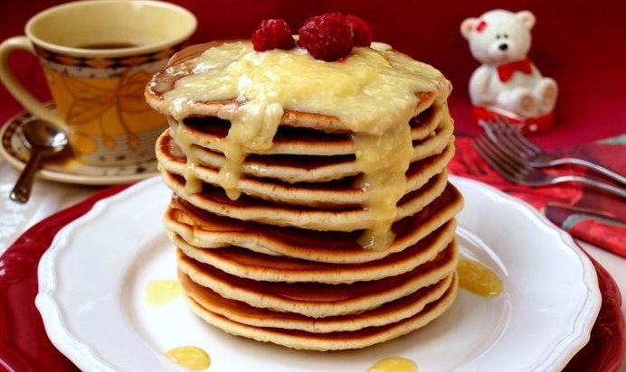 Панкейки на молоке