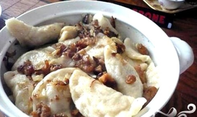 Вареники картофельные на кефире