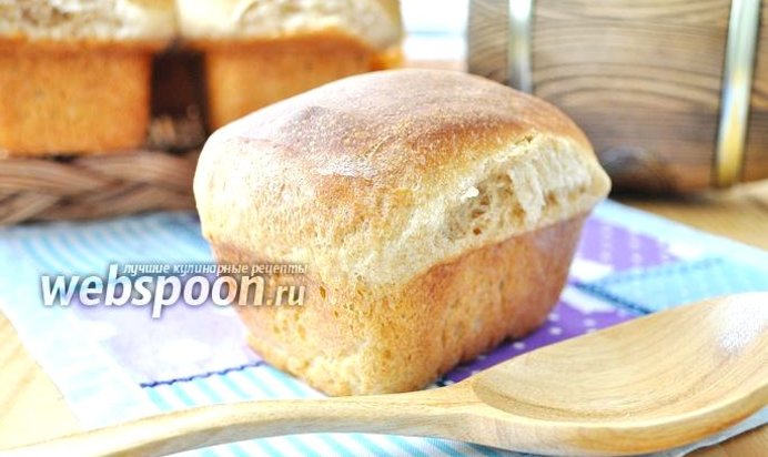 Бездрожжевой хлеб на обойной муке