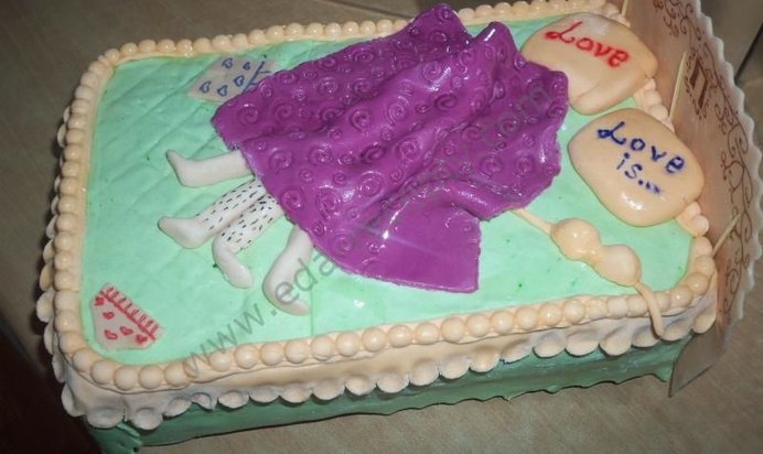 Торт Кровать