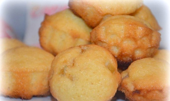 Кексы с арбузными цукатами