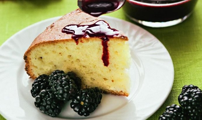 Йогуртовый кекс с лаймом