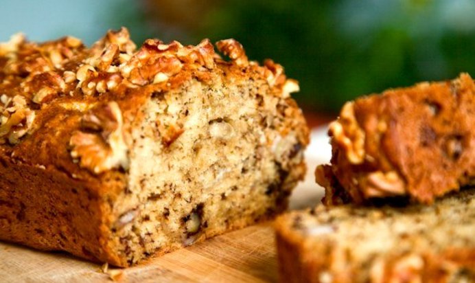 Веганский банановый хлеб
