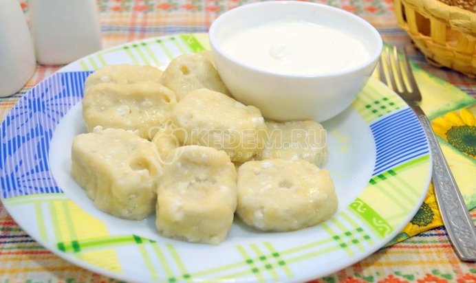 Ленивые вареники с творогом