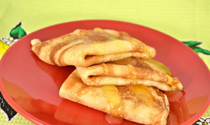 Медовые блинчики