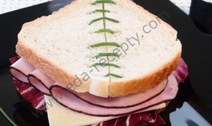 Бутерброды с ветчиной и сыром