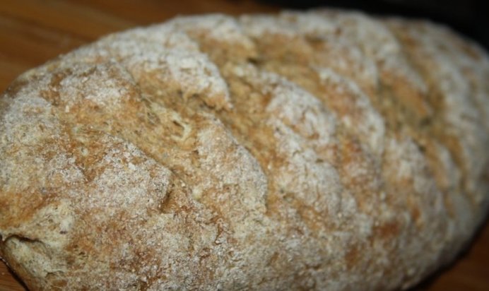 Цельнозерновой хлеб с геркулесом