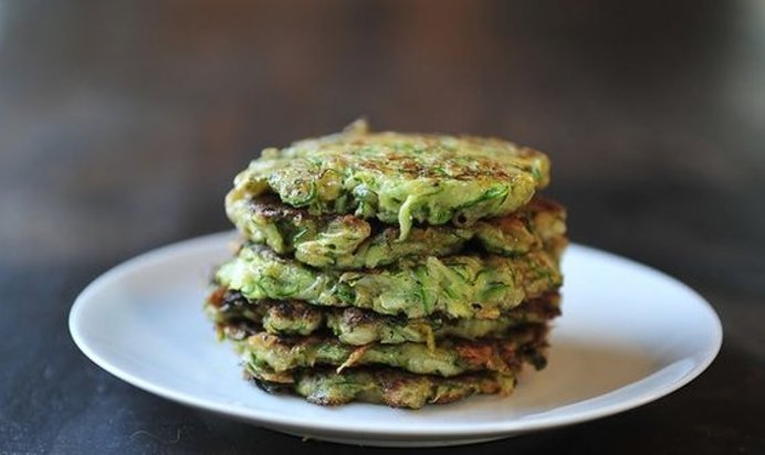 Оладьи из кабачков и картофеля