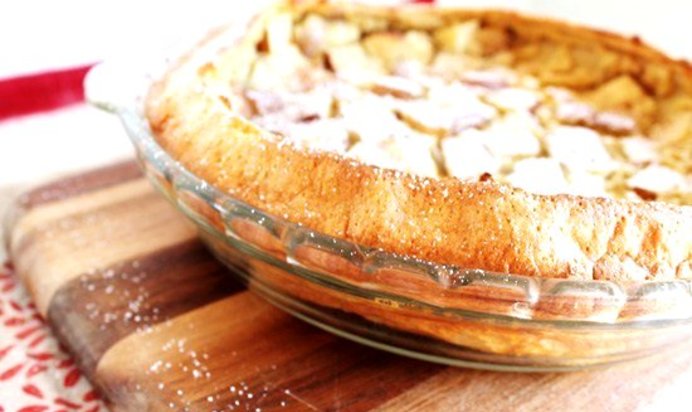 Яблочные панкейки (Американские блины)