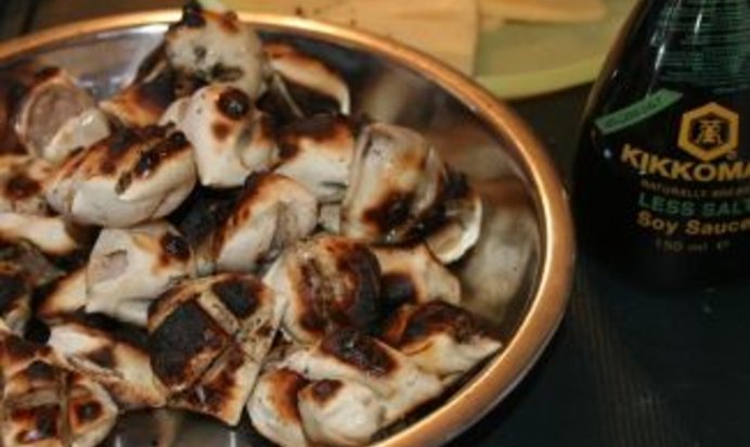 Пельмени на гриле