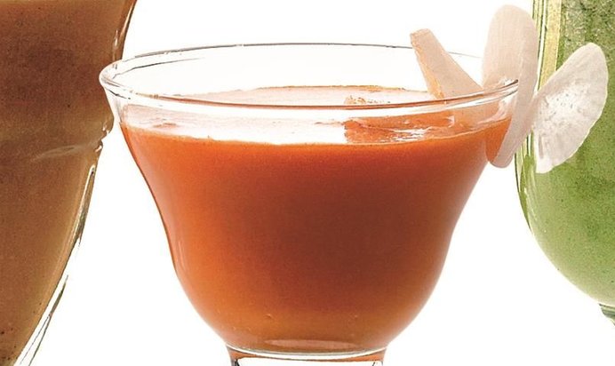 Коктейль Морковь с ростками и имбирем