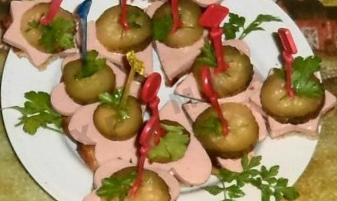 Бутерброды канапе