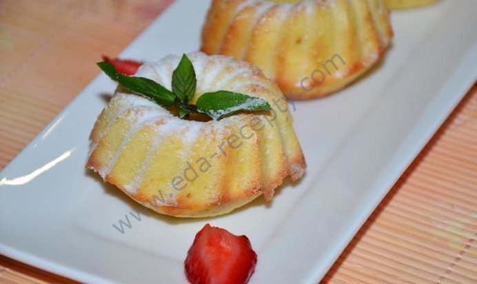 Апельсиновые кексы капкейки