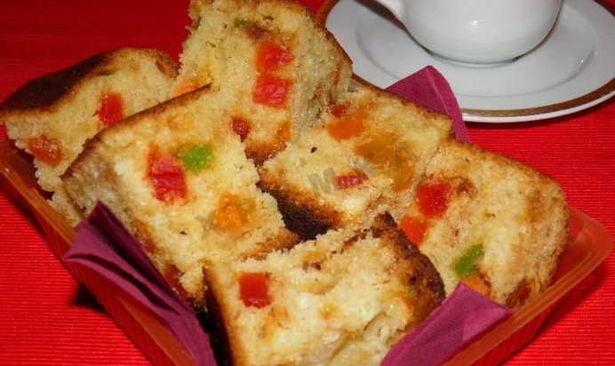 Творожный кекс в мультиварке