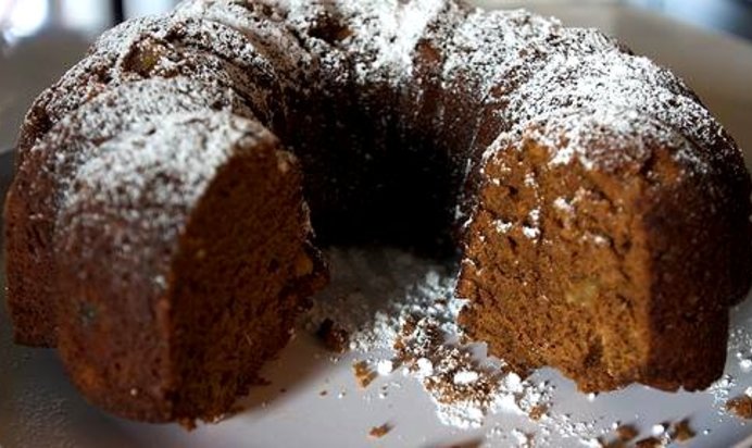 Пряный кекс с имбирем