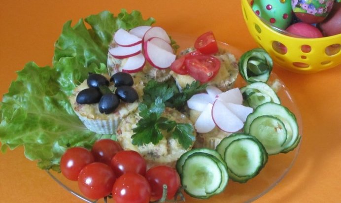 Картофельные маффины