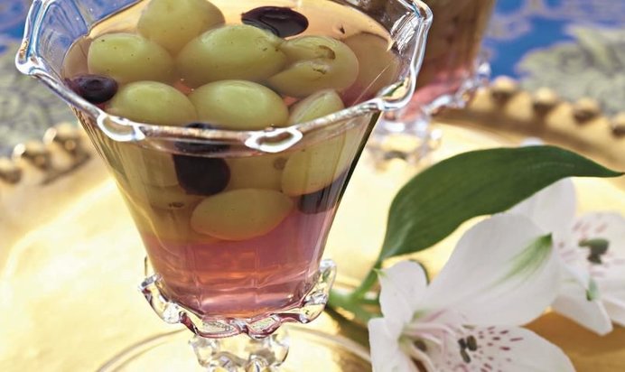 Виноградное желе с хересом