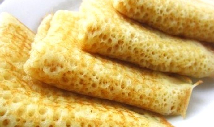 Блины домашние на кефире